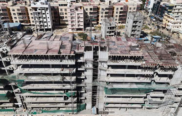 purva meraki Purva Meraki Construction Status Jan 25