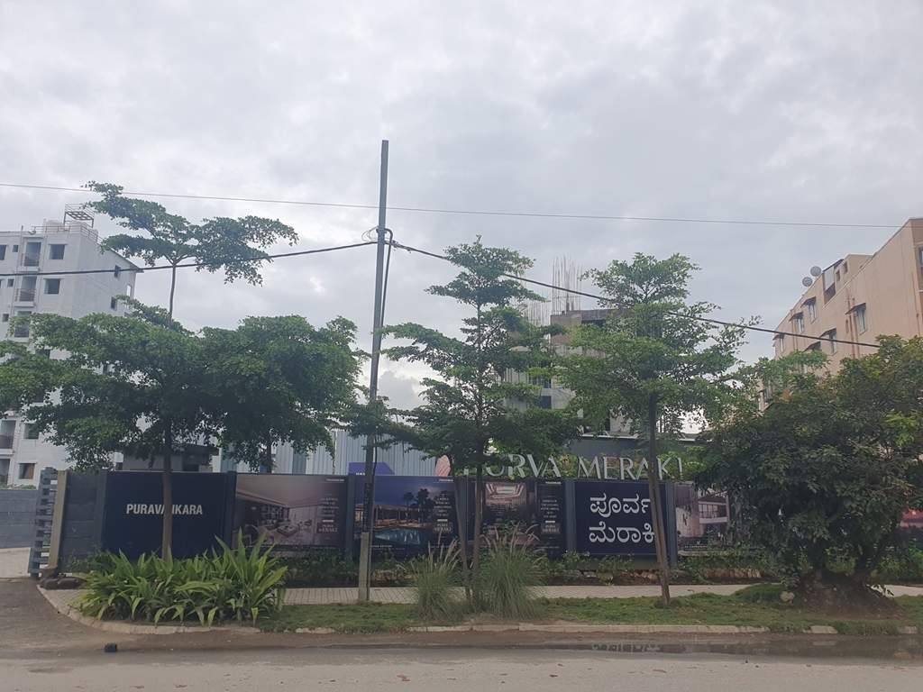 purva meraki Purva Meraki Construction Status Nov 24