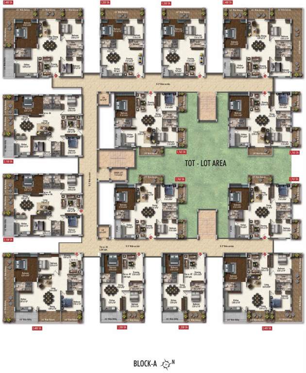  royal pavilion Royal Pavilion Block A Cluster Plan