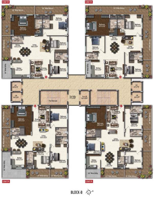  royal pavilion Royal Pavilion Block B Cluster Plan