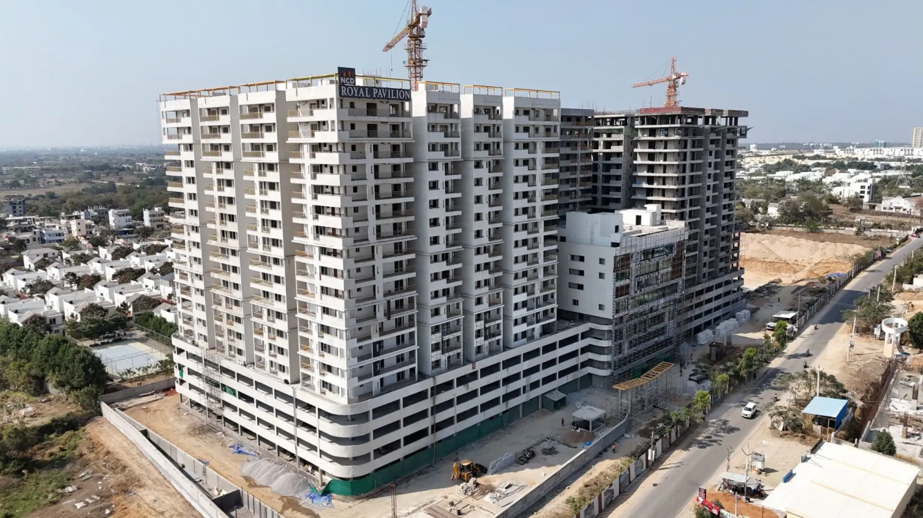  royal pavilion Construction Status Jan 25