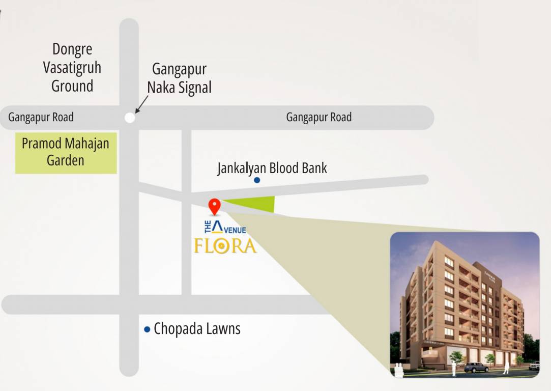  the flora Location Plan