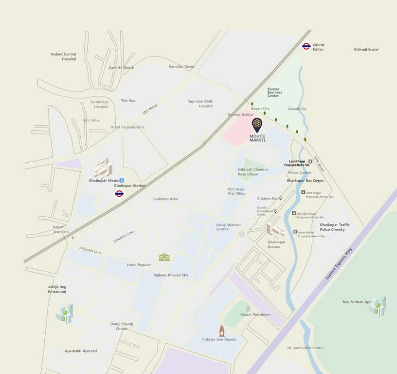  marvel Location Plan