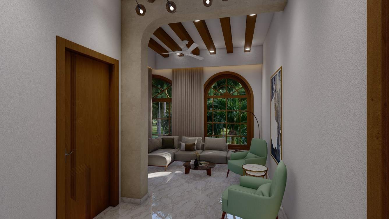  casa de fresco Living Area