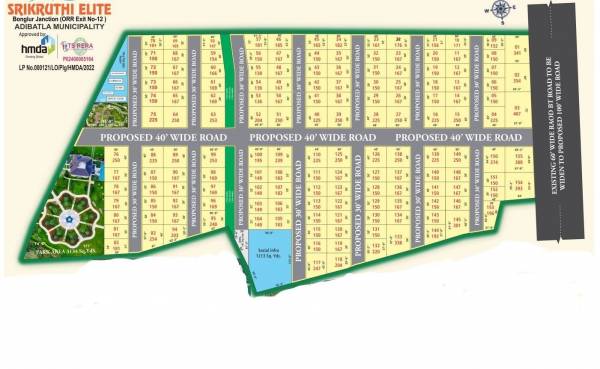  srikruthi-elite Master Plan