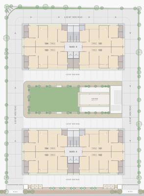  florenza Block A & B Cluster Plan from 1st to 10th Floor