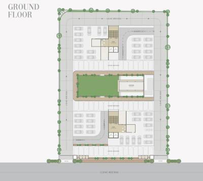  florenza Block A & B  Cluster Plan Ground Floor