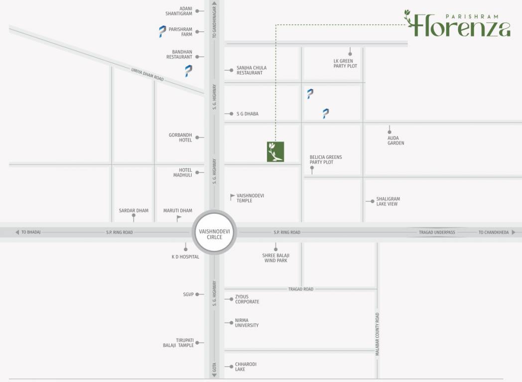 florenza Location Plan