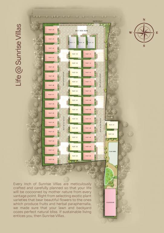  sunrise Layout Plan