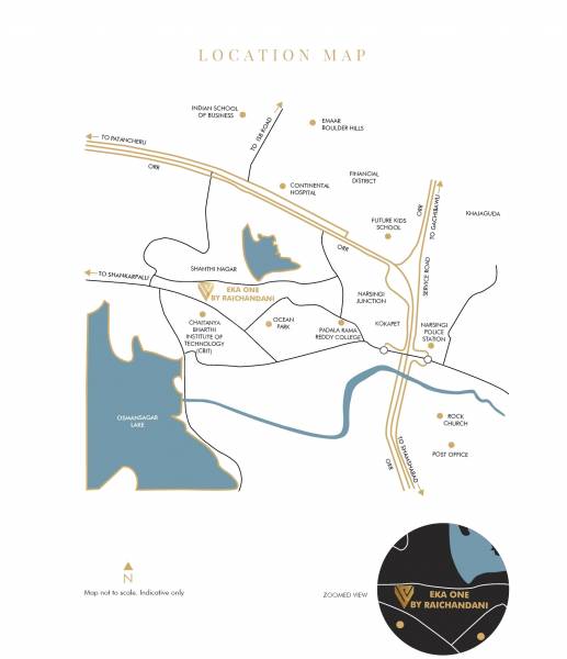  eka-one-by-raichandanis Location Plan