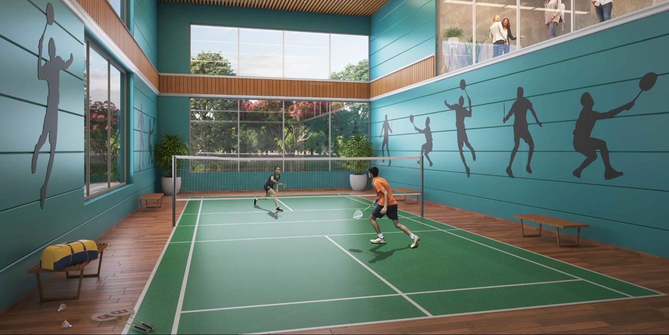  eka one by raichandanis Badminton Court