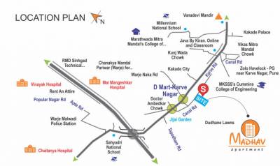  madhav-appartment Location Plan