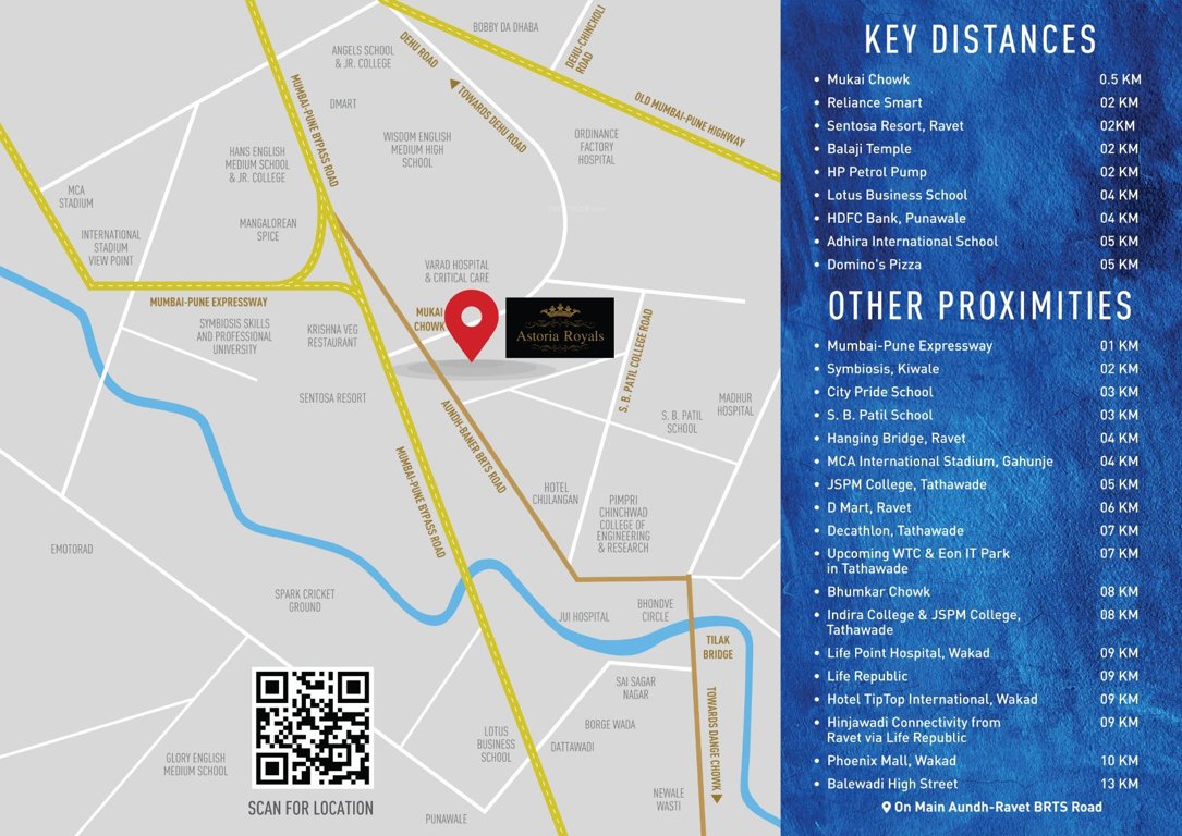  astoria royals Location Plan