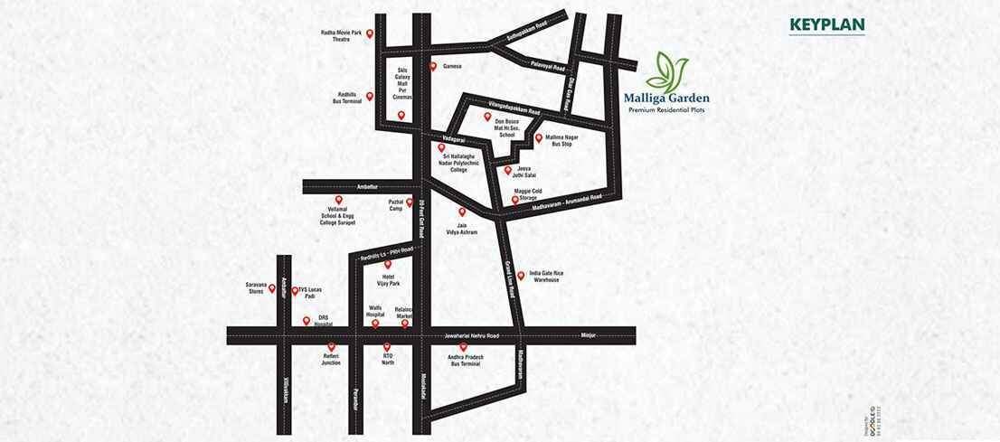  malliga garden phase 1 Location Plan