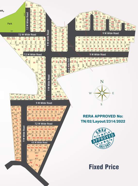  malliga garden phase 1 Master Plan