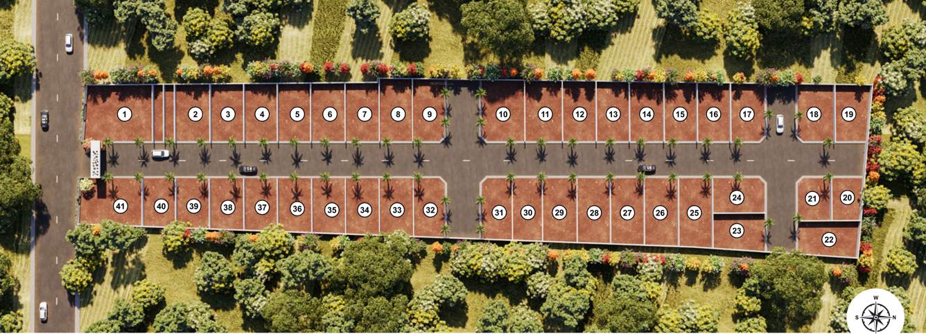  gardens Layout Plan