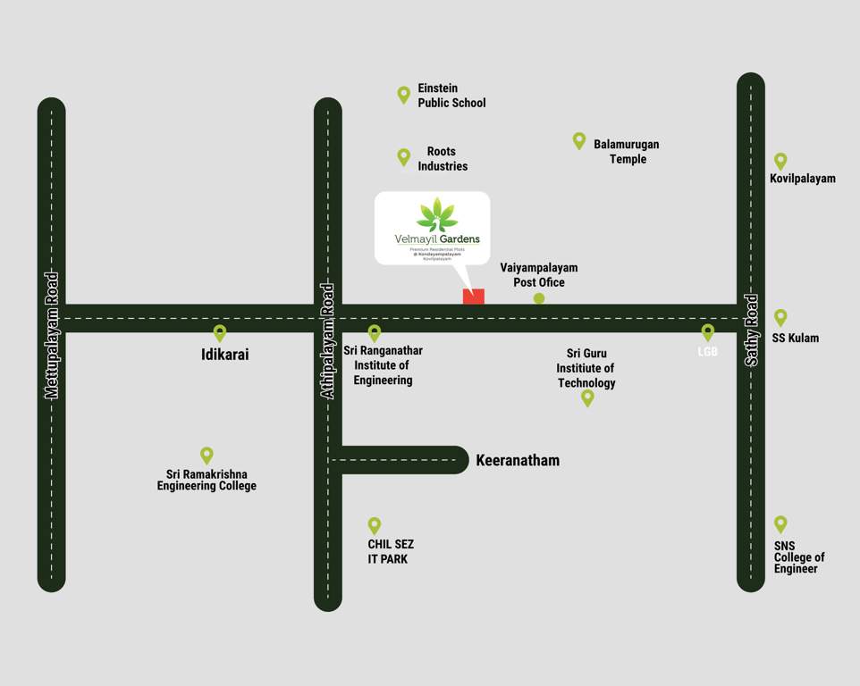  gardens Location Plan
