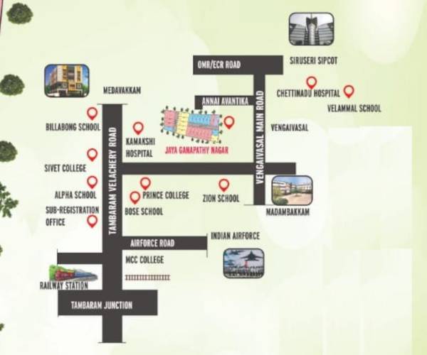  ganapathy-nagar Location Plan
