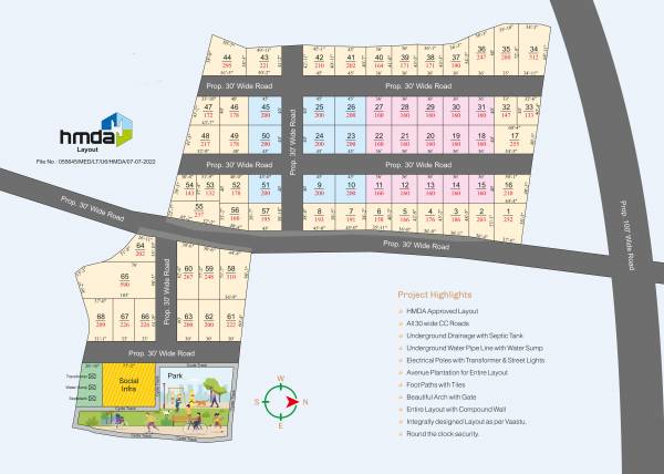  renuka-isha-enclave Layout Plan