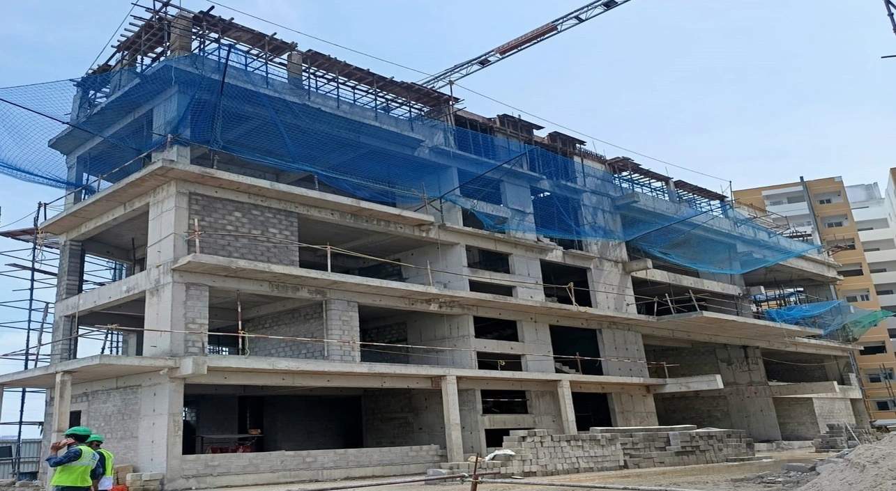  cyber star Block B Construction Status June 25