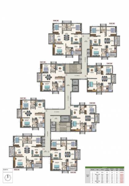  cyber-heights Block A Cluster Plan