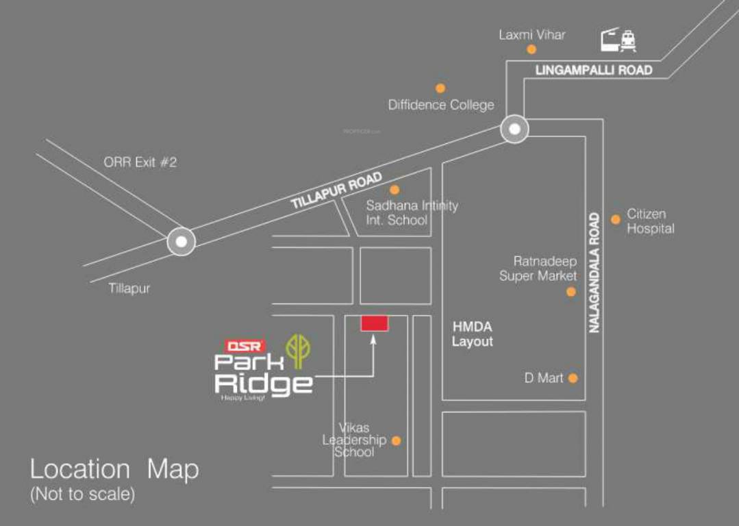  park ridge Location Plan
