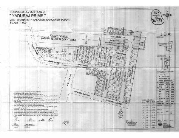 masterPlan of Aryan Yaduraj Prime Phase II