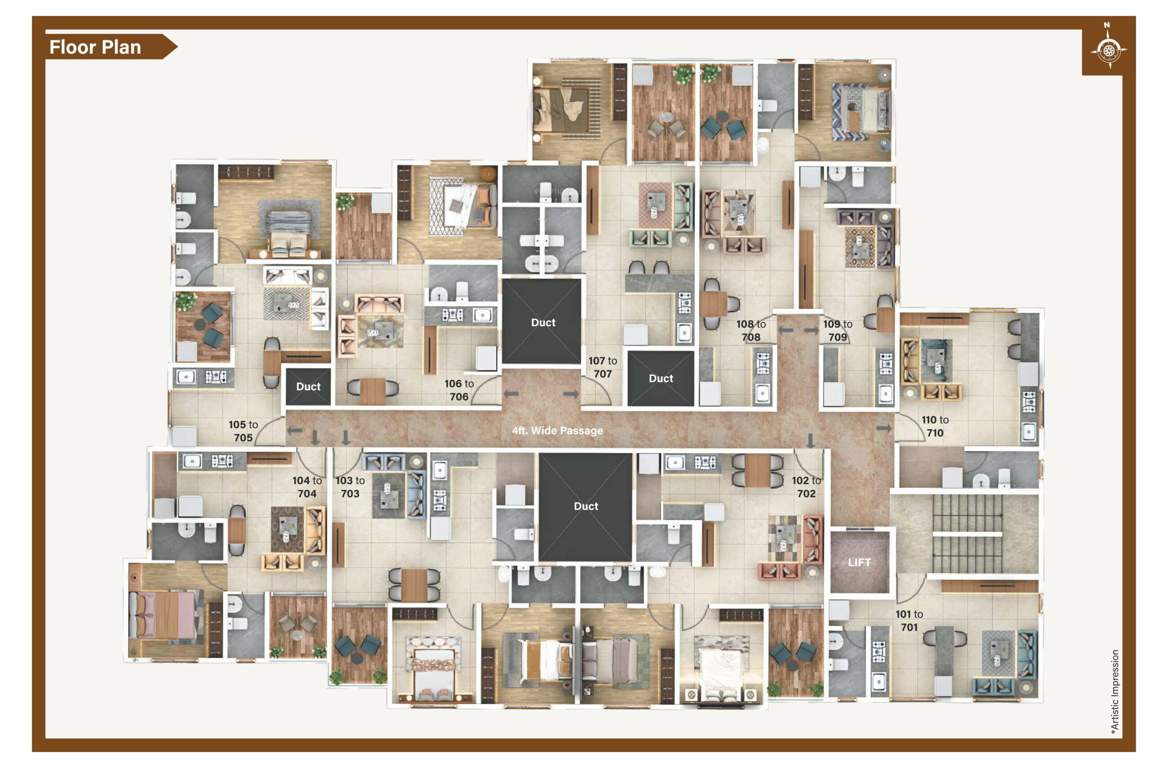  saisparsh Saisparsh Cluster Plan