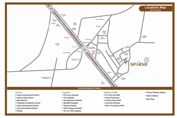  saisparsh Location Plan