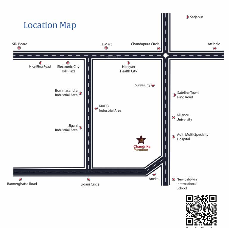  paradise Location Plan