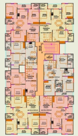  heights-19 Ved Heights 19 Cluster Plan