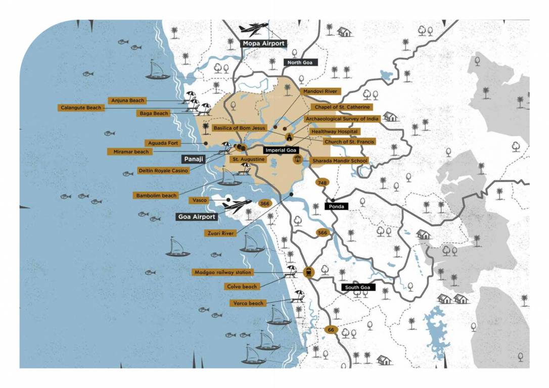  imperial goa phase 1 Location Plan
