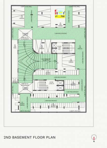  aaradhyam Block A & B 2 Basement Cluster Plan