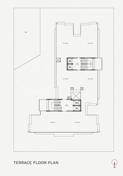  aaradhyam Block A & B Terrace Cluster Plan