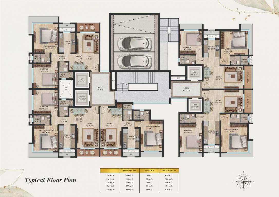  vatvriksh Modirealty Vatvriksh Cluster Plan