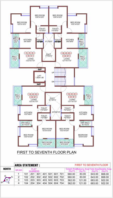  prestige Dodke Prestige Cluster Plan