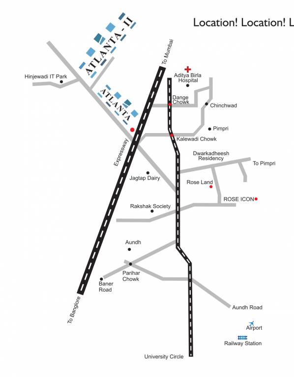  atlanta Location Plan