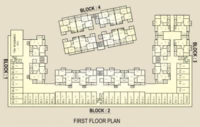  aashima-arka Aashima Arka 1st Floor Cluster Plan