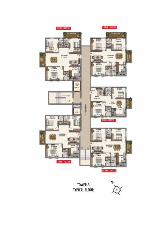  life Block A Cluster Plan