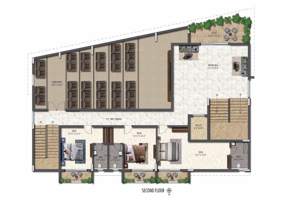 life Block A Cluster Plan