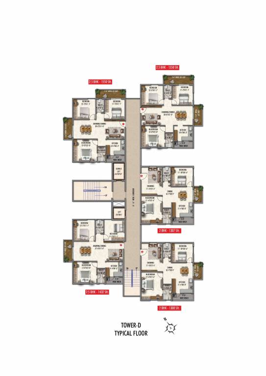 life Block A Cluster Plan