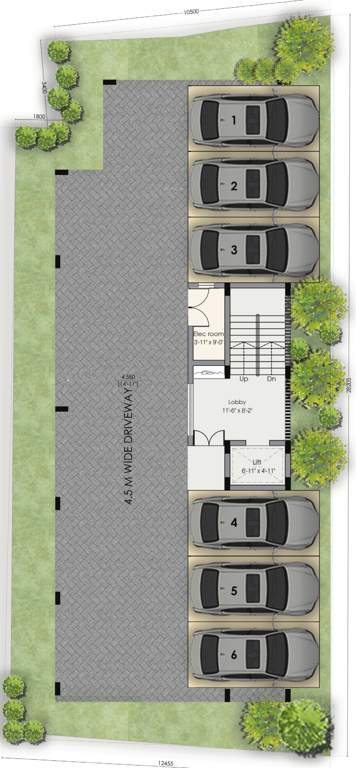  shirdi Akshaya Shirdi Stilt Cluster Plan