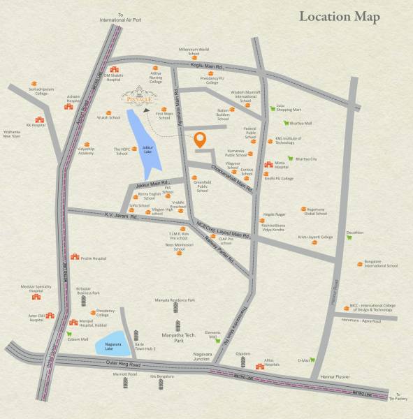  sree-urban-pinnacle Location Plan