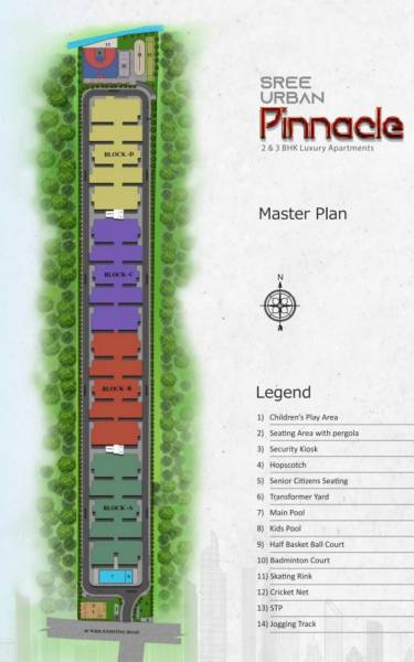  sree-urban-pinnacle Master Plan