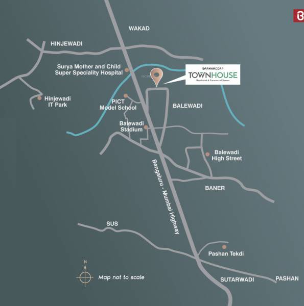  townhouse-a1 Location Plan