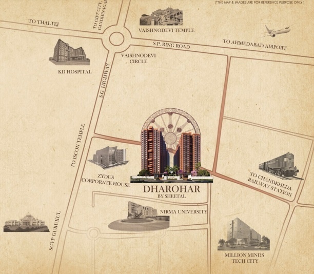 dharohar Location Plan