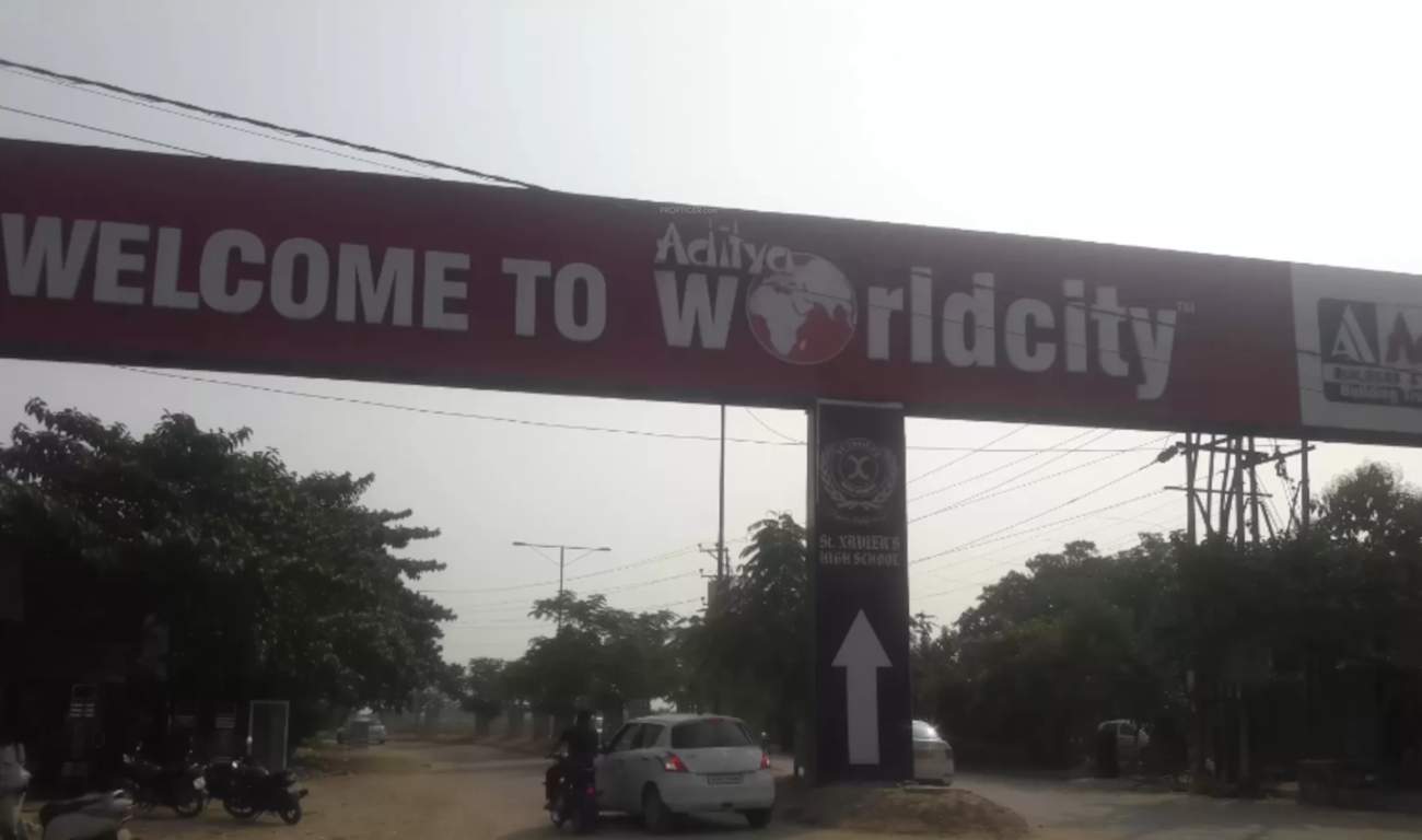world city residential plots Internal Roads & Footpaths