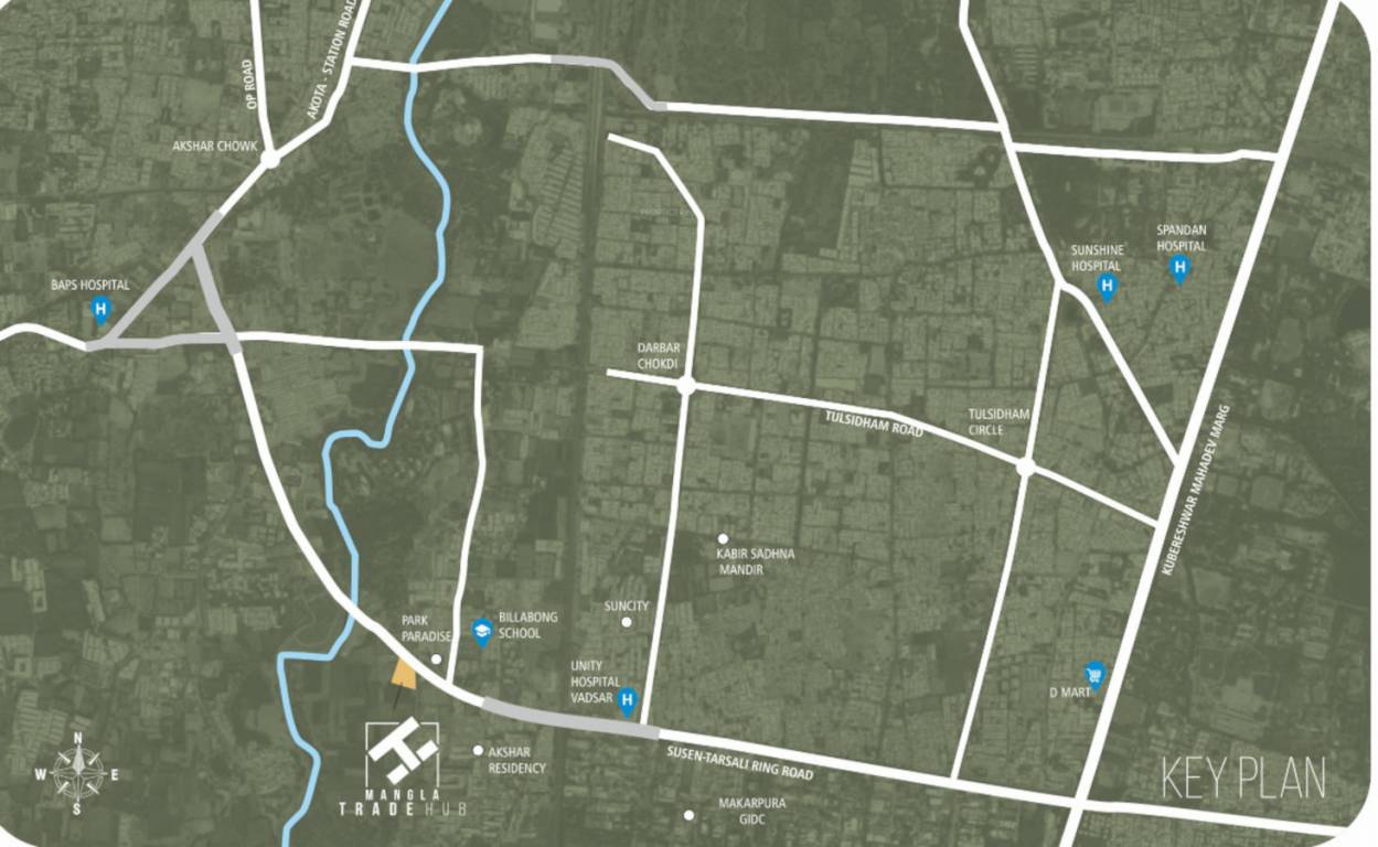  trade hub Location Plan