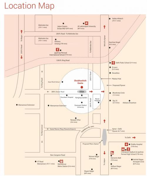  geeta-phase-iv Location Plan