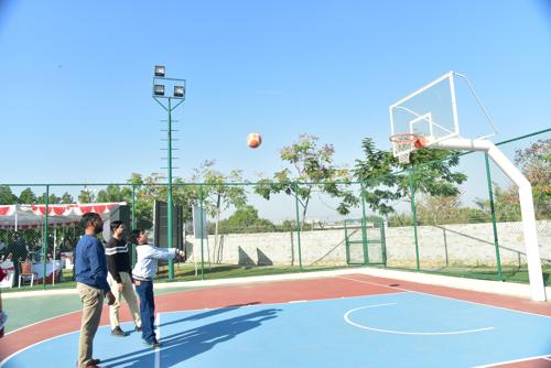  geeta-phase-iv Basketball Court